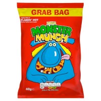 Monster Munch Sweet & Spicy FLAMIN' HOT 40g - Best Before: 21.06.25